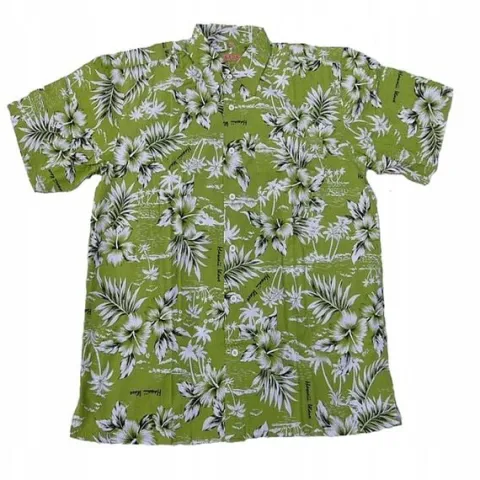 KOSZULA HAWAJSKA T-SHIRT HAWAJSKI KWIATY PAPUGIXXL