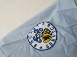 Koszula męska Niebieska Krótki rękaw 176 / 182 37