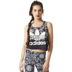 Koszulka Adidas Originals The Farm Florido Crop Tank damska top sportowy 38