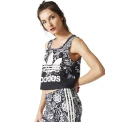 Koszulka Adidas Originals The Farm Florido Crop Tank damska top sportowy 38