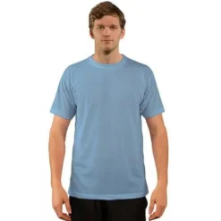 Koszulka Basic z krótkim rękawem do sublimacji - Blizzard Blue XS