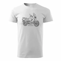 Koszulka motocyklowa z motocyklem Honda Varadero męska biały REGULAR M