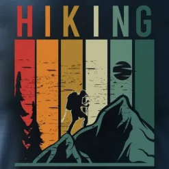Koszulka outdoor w góry dla turysty namiot Tatry trekkingowa męska granatowa REGULAR S