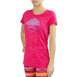 Koszulka Reebok RH Burnout damska t-shirt przedłużany sportowy termoaktywny M