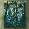 Koszulka rowerowa na rower z rowerem górskim MTB Góry Mountain Bike męska khaki REGULAR M