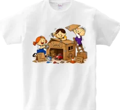 Koszulka T-shirt dla dzieci - Bolek i Lolek i Tosia