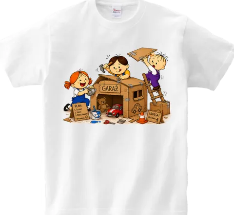 Koszulka T-shirt dla dzieci - Bolek i Lolek i Tosia