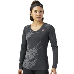 Koszulka z długim rękawem Reebok CrossFit Burnout damska sportowa bluzka XS