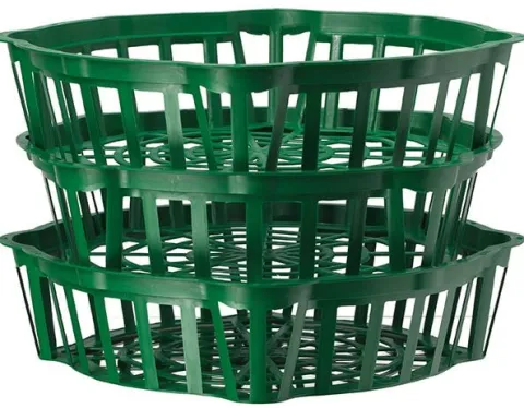Koszyk do cebulek okrągły 18cm | Zieleń trawiasta
