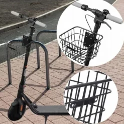 KOSZYK ROWEROWY METALOWY PRZEDNI TYLNY KOSZ NA ROWER KIEROWNICĘ BAGAŻNIK