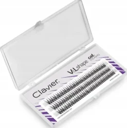 Kępki rzęs Clavier V&L Shape cat eyelashes skręt L - 10mm