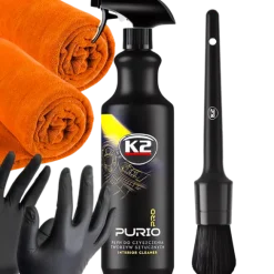 K2 PURIO interior cleaner ZESTAW DO CZYSZCZENIA WNĘTRZA KOKPITU AUTA PRO
