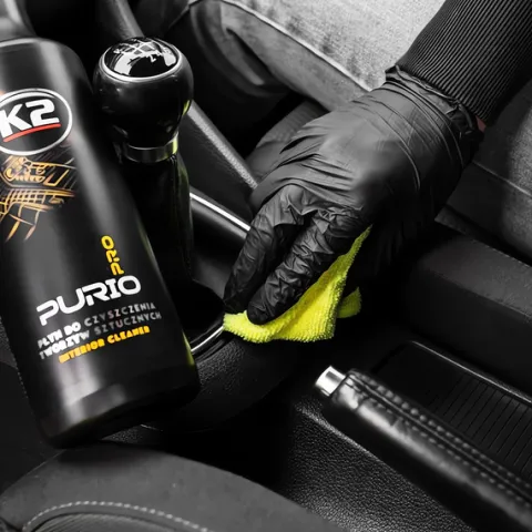 K2 PURIO +SATINA PRO PŁYN DRESSING DO CZYSZCZENIA KOKPITU PLASTIKÓW WNĘTRZA