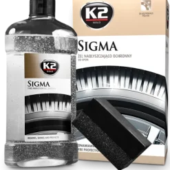 K2 PŁYN DO MYCIA FELG KRWAWA FELGA SZAMPON SAMOCHODOWY DRESSING DO OPON