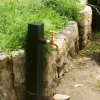Kran ogrodowy YaPko Mini Czarny 1/2 mosiężny