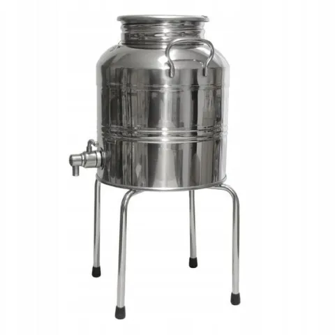 KRAN zawór kulowy STAL nierdzewna INOX gwint 1/2 cala 1/2" KRANIK do beczka