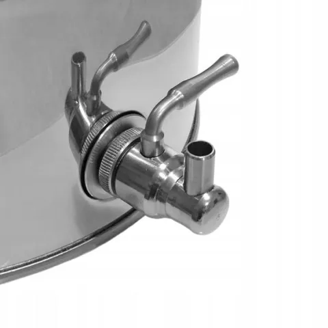 KRAN zawór kulowy STAL nierdzewna INOX gwint 1/2 cala 1/2" KRANIK do beczka