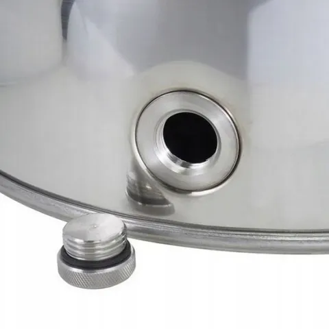 KRAN zawór kulowy STAL nierdzewna INOX gwint 1/2 cala 1/2" KRANIK do beczka