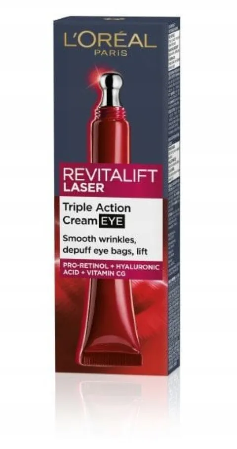 Krem Pod Oczy 40+ Loreal Revitalift Laser Przeciwzmarszczkowy 15 ml