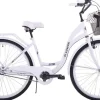 (K25) Rower miejski damski Kozbike 28 biały 3 biegi