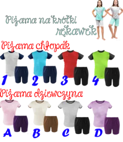 Krótka Piżama dziecięca Real Madryt - dla fana/fanki