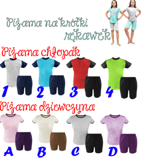 Krótka Piżama dziecięca Real Madryt - dla fana/fanki