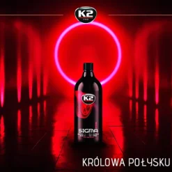 K2 Sigma Pro 1L Czernidło Dressing Do Opon + Aplikator Pędzel Gęste Włosie