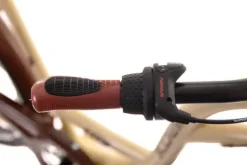 (26K23-S3) Rower miejski damski Kozbike 26 3 biegi kremowo brązowy