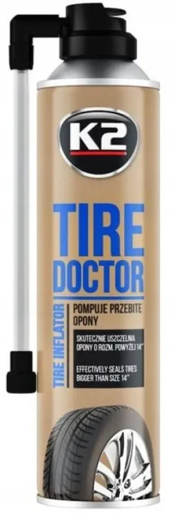 K2 TIRE DOKTOR 500 ML - AEROZOL DO POMPOWANIA