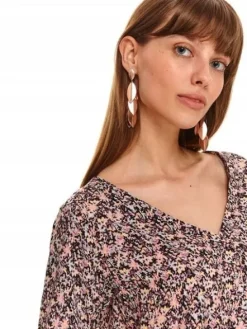 K15854 TOP SECRET KOLOROWA LUŹNA BLUZKA _34