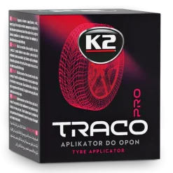 K2 Traco Pro Aplikator Dressingu Czernidła Do Opon Gęstym Włosiem Rączka