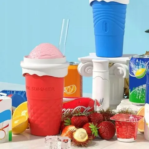 KUBEK DO ROBIENIA LODÓW GRANITY SORBETÓW SLUSHY KOKTAJLI MROŻONYCH 500ML