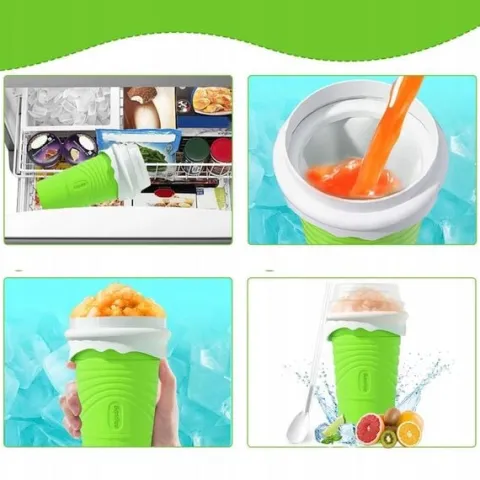 KUBEK DO ROBIENIA LODÓW GRANITY SORBETÓW SLUSHY KOKTAJLI MROŻONYCH 500ML
