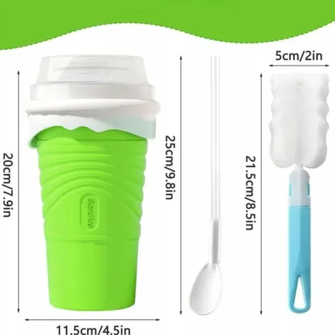 KUBEK DO ROBIENIA LODÓW GRANITY SORBETÓW SLUSHY KOKTAJLI MROŻONYCH 500ML