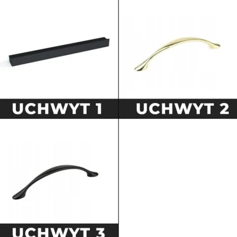 Kuchnia Modułowa Nowoczesna Z Blatem Pojemna 2m Biały San Sebastian Biały