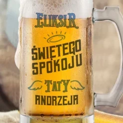 KUFEL NA PIWO na PREZENT dla TATY Dzień Ojca urodziny + dowolne IMIĘ