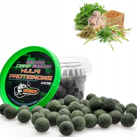KULKI PROTEINOWE MARGROM 16mm 100g TRZY ZIOŁA