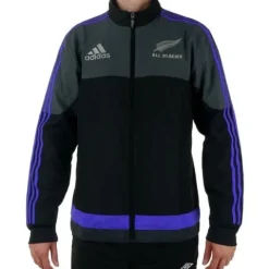 Kurtka Adidas All Blacks Presentation męska sportowa wiatrówka S