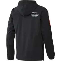 Kurtka Reebok Combat Lightweight męska sportowa wiatrówka termoaktywna z kapturem S