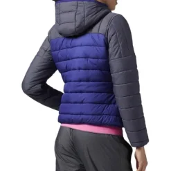 Kurtka Reebok FW Padded Bomber damska pikowana zimowa z kapturem XS