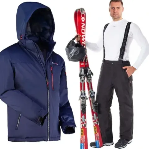 KURTKA+SPODNIE KOMBINEZON NARCIARSKI NA STOK NA NARTY ZIMOWY SANKI 3XL