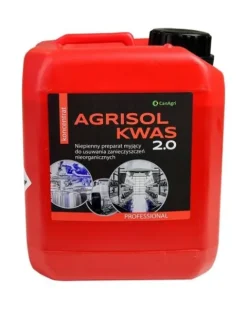 Kwaśny preparat myjący Agrisol Kwas 2.0, 5 kg, Can Agri