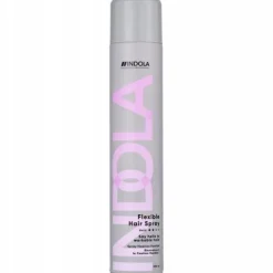 Lakier do włosów Szybkoschnący Elastyczny Indola Flexible Hair Spray 500ml
