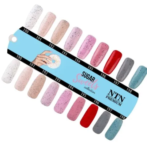 Lakier hybrydowy LED/UV Gel Polish NTN Premium Sugar Sweets Nr 191 5 g