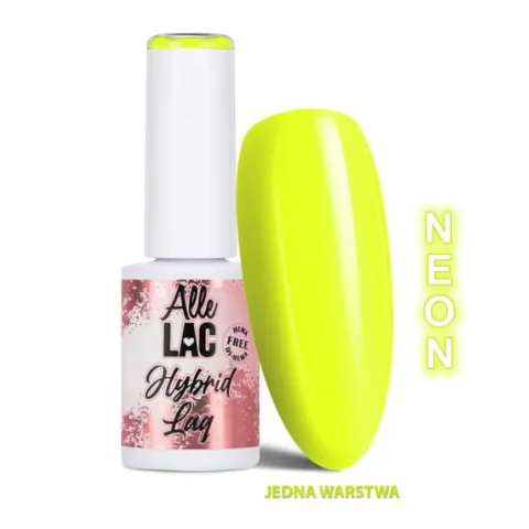 Lakier hybrydowy LED/UV Gel Polish Yellows Y4 Neon AlleLac 6g