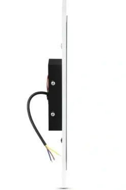 LAMPA ŚCIENNA ELEWACYJNA ZEWNĘTRZNY KINKIET LED 20W IP54 SZKLANY PANEL