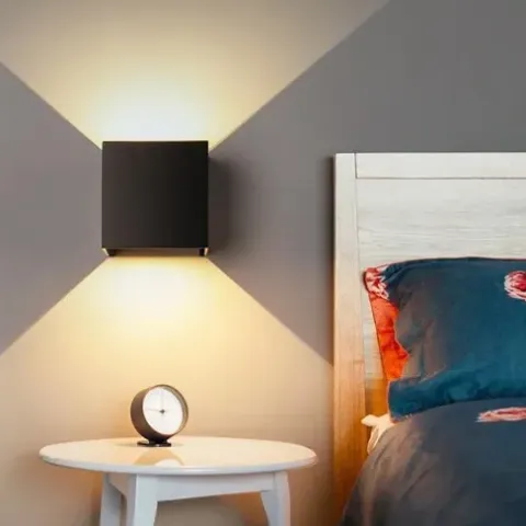 LAMPA ŚCIENNA ELEWACYJNA ZEWNĘTRZNY KINKIET LED 5W IP65 GÓRA DÓŁ LOFT