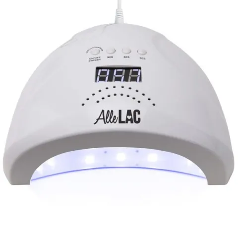 Lampa do paznokci dual UV/LED 48W AlleLac do lakierów hybrydowych biała 1S
