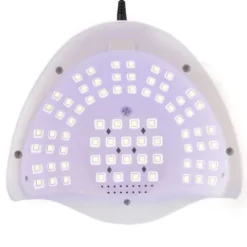 Lampa do paznokci UV/LED 258W do lakierów hybrydowych biała X19 MAX