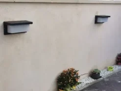 LAMPA ELEWACYJNA CZUJNIK RUCHU KINKIET OGRÓD E27